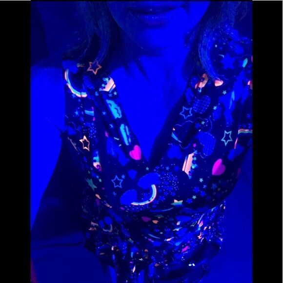 Custom Rainbows & Unicorns Hooded dress - Picture 6 of 6